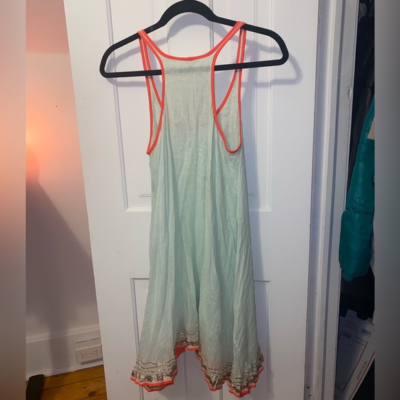 Gorgeous turquoise dress by free people - Picture 6 of 6